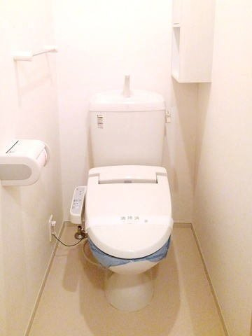 エスト　ウィステリアＢのトイレ|コンパクトで使いやすいトイレです