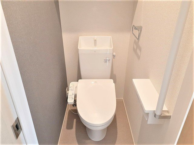 プラシード・カーサ　Ｂのトイレ|シンプルで使いやすいトイレです