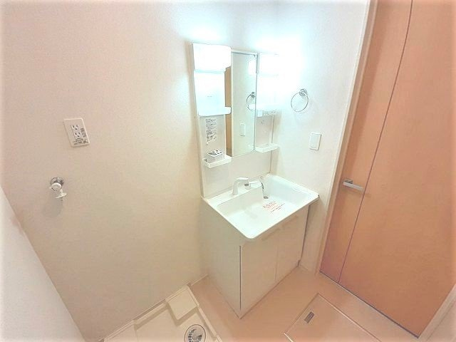 プラシードの洗面所|コンパクトで使いやすい洗面所