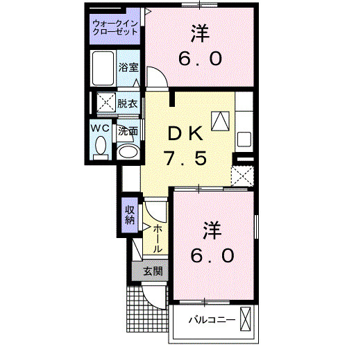 ラ・コリーヌの間取り