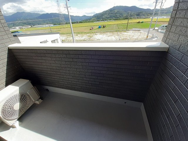 ラナンキュラス　Ⅱのバルコニー|お洗濯にも便利なバルコニー付き