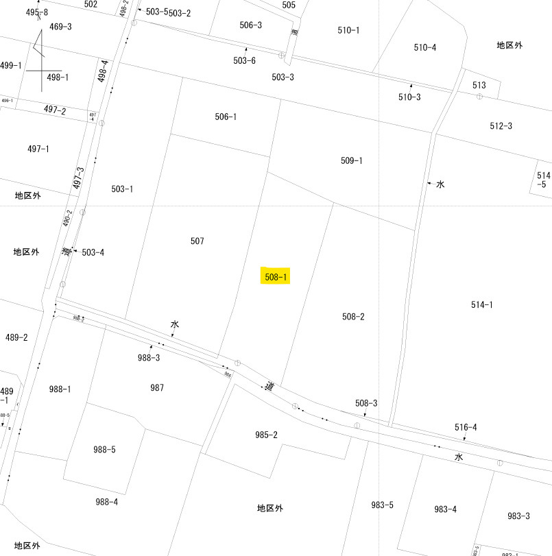 コンフォートヒルズ高崎下大類町1期　1号地の周辺|造成イメージ図。(イメージ図は実際と異なる場合があります。)
