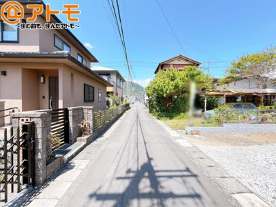 【前面道路含む現地写真】 | 駿河区丸子1期　新築戸建　1号地