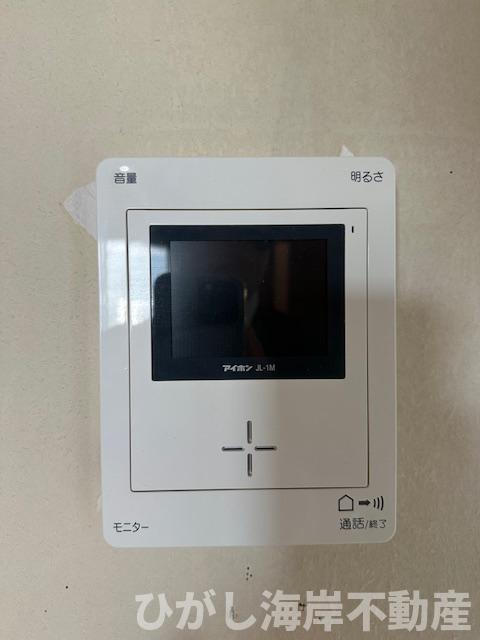 藤沢市辻堂6丁目　中古戸建のセキュリティ|5月1日撮影　リフォーム工事中　TVモニター付きインターフォン