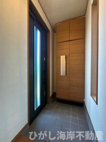 藤沢市辻堂6丁目　中古戸建の玄関|5月1日撮影　リフォーム工事中　玄関
