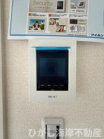 茅ヶ崎市菱沼１丁目　新築戸建　全２棟のセキュリティ|TVモニター付きインターフォン