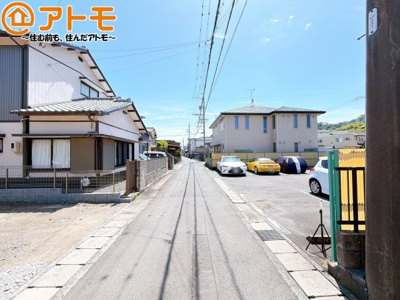 【前面道路含む現地写真】 | 駿河区丸子1期　新築戸建　2号地