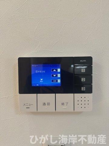 茅ケ崎市下町屋２丁目　中古戸建のセキュリティ|TVモニター付きインターフォン