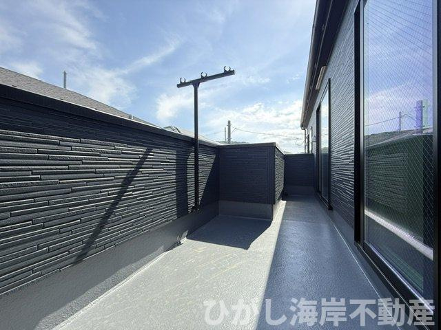 平塚市上平塚　新築戸建　全3棟のバルコニー|バルコニー