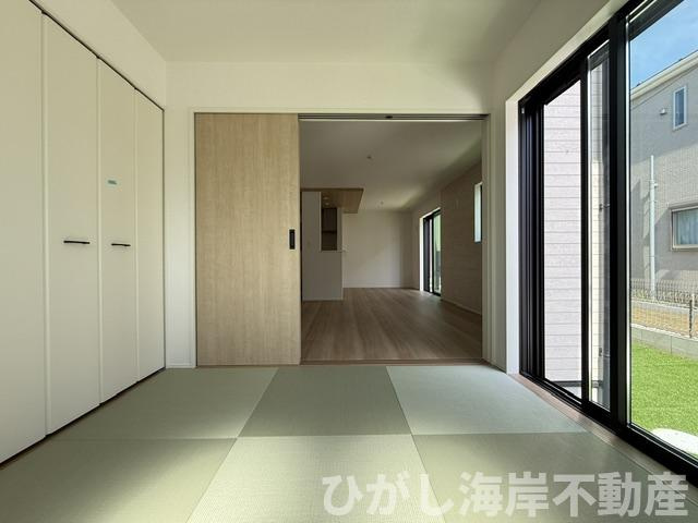 平塚市上平塚　新築戸建　全3棟の和室|4.5帖　和室