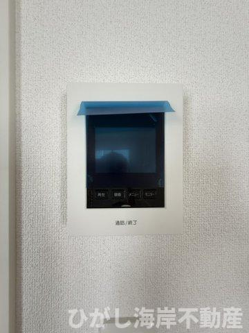 平塚市上平塚　新築戸建　全3棟のセキュリティ|TVモニター付きインターフォン