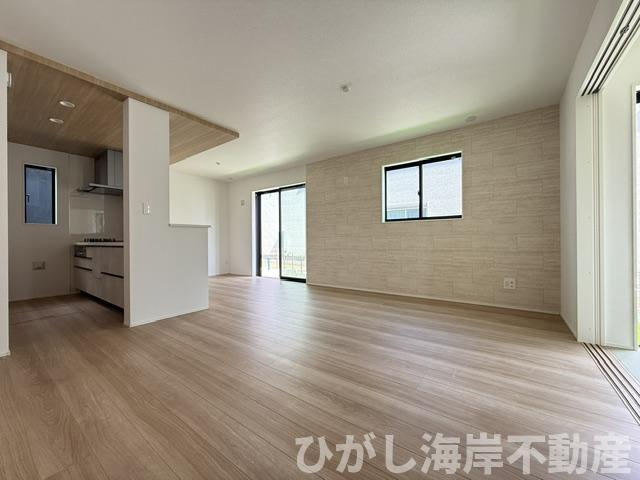 平塚市上平塚　新築戸建　全3棟のダイニング|17.5帖　LDK