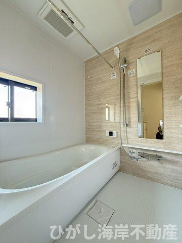 平塚市上平塚　新築戸建　全3棟の浴室|1坪タイプ　ユニットバス
