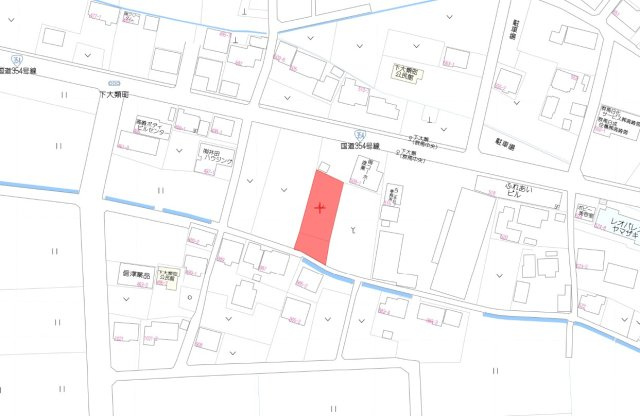 コンフォートヒルズ高崎下大類町1期　2号地の地図
