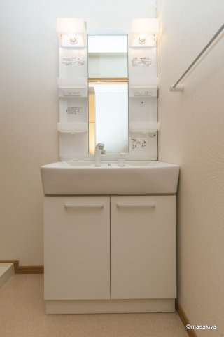 カーサセレノの洗面所