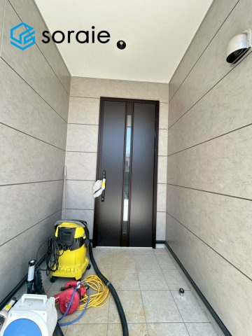 所沢市北秋津8期全1棟　新築戸建の玄関|5/18撮影