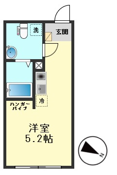 クレサージュ青戸の間取り