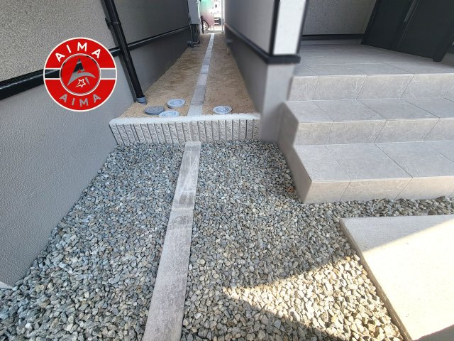 福岡市西区小戸3丁目第7-3棟（2号棟）　の庭|お庭で自由な時間を過ごせます。