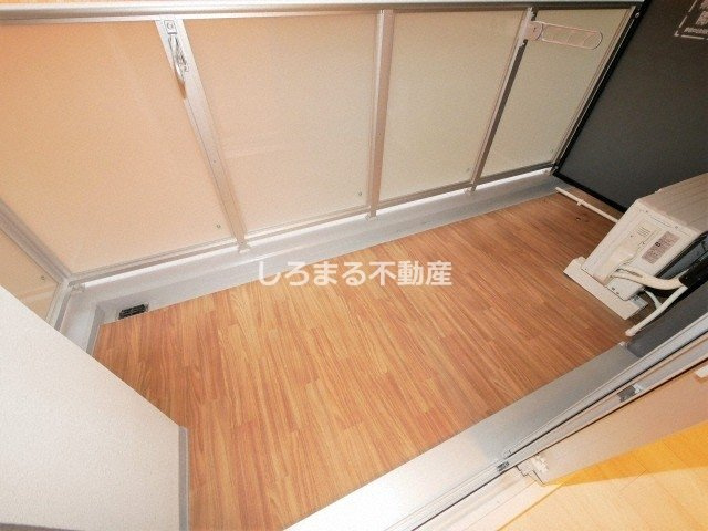 アドバンス上町台シュタットのバルコニー