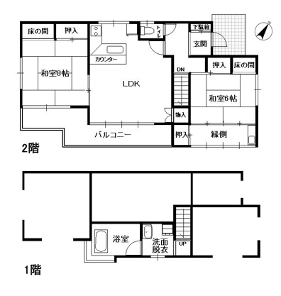 【間取り】 | エンゼルフォレスト伊豆熱川別荘地　戸建