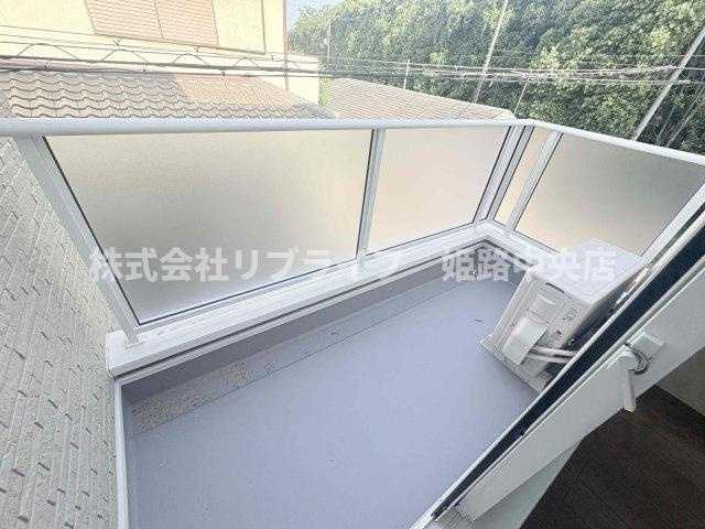 ロタス中島のバルコニー