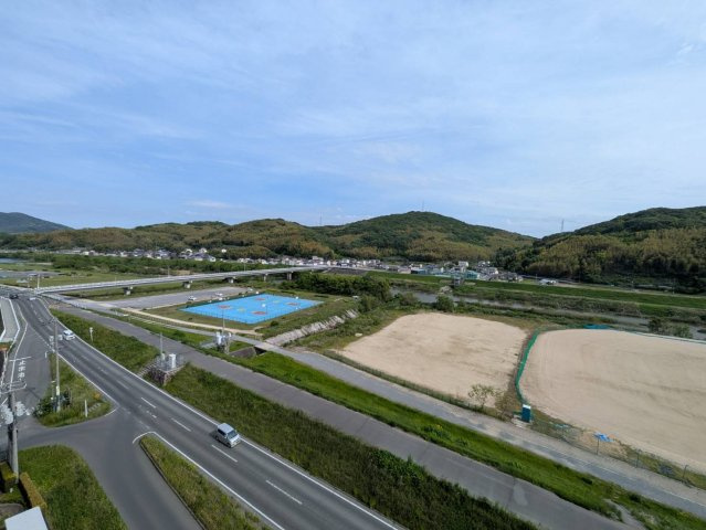 サントノーレ岡山東の展望|◆最上階につき日当たり・眺望良好です。