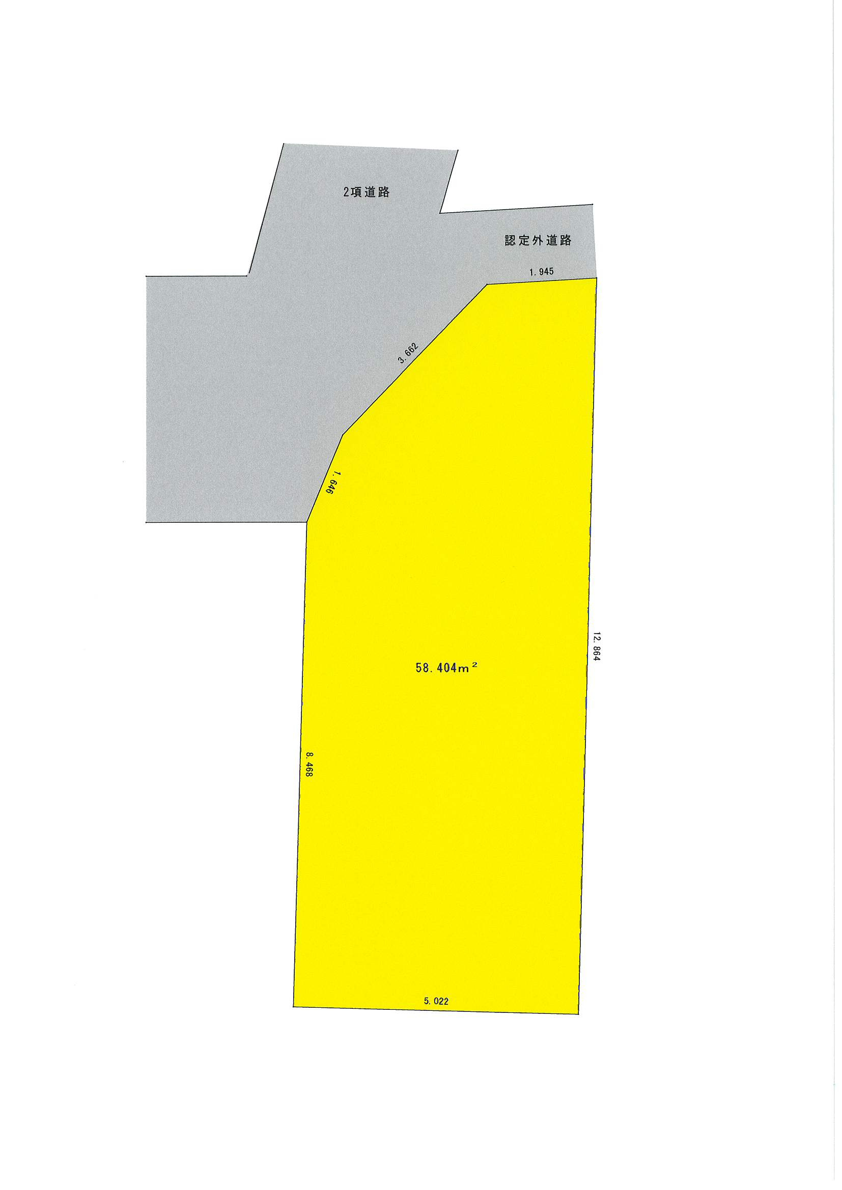 高崎市本町　土地の土地図