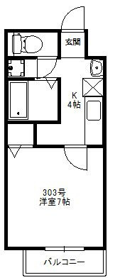セレブマンション今宿の間取り