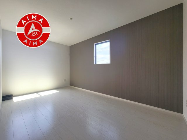 糟屋郡粕屋町内橋東1丁目第3-2棟（2号棟）　の内観：施工例|将来的に、琉球畳を引きまして和室風にすることも可能です。