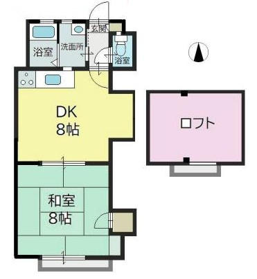 ドミール東芦屋の間取り