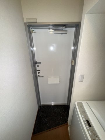 レオパレス野崎通Bの玄関