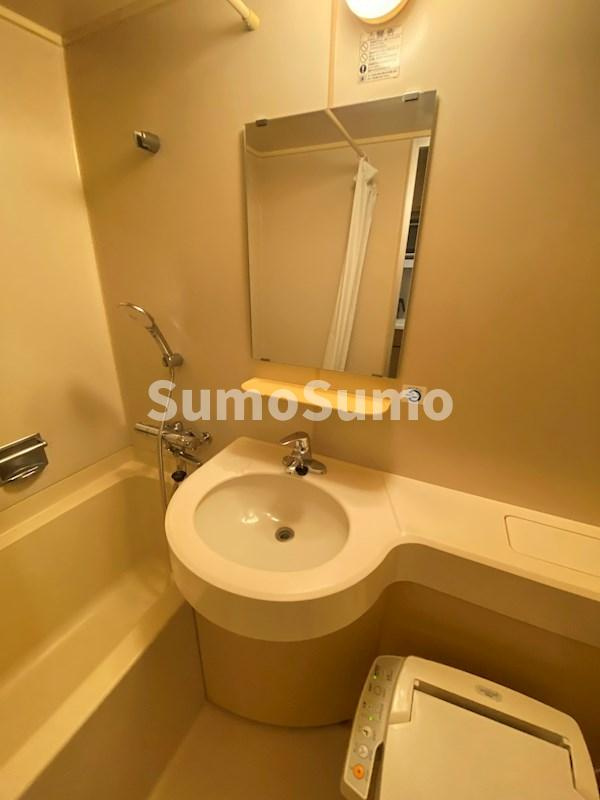 アルファコンフォート博多の洗面所