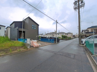 【前面道路含む現地写真】 | 名古屋市港区宝神2丁目2408【仲介手数料無料】新築一戸建て　1号棟
