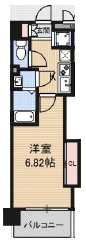 Luxe難波西Ⅲの間取り