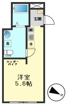 クレサージュ青戸の間取り
