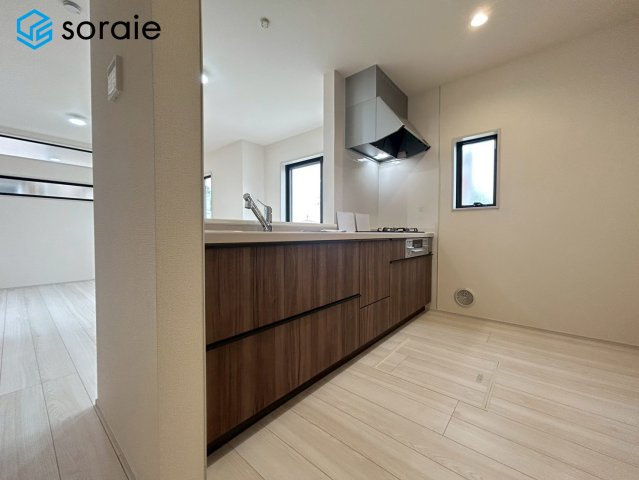 所沢市牛沼3期全1棟　新築戸建　リーブルガーデンのキッチン|4/30撮影