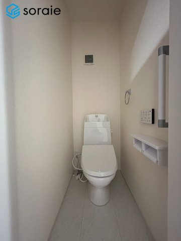 所沢市牛沼3期全1棟　新築戸建　リーブルガーデンのトイレ|4/30撮影