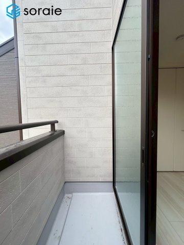 所沢市牛沼3期全1棟　新築戸建　リーブルガーデンのバルコニー|4/30撮影