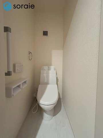 所沢市牛沼3期全1棟　新築戸建　リーブルガーデンのトイレ|4/30撮影