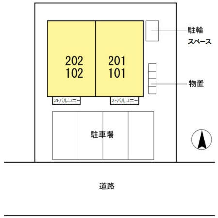 フォルトゥーナの区画図