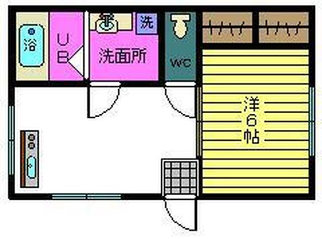 コーポ大樹の間取り