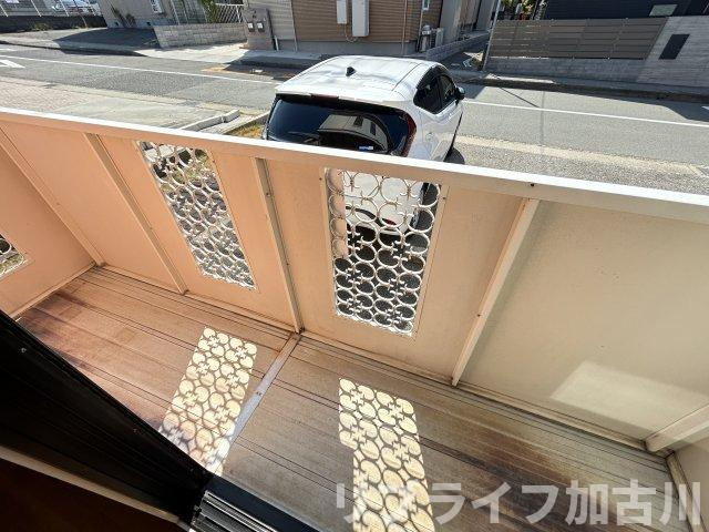 ネバーランド錦ヶ丘のバルコニー