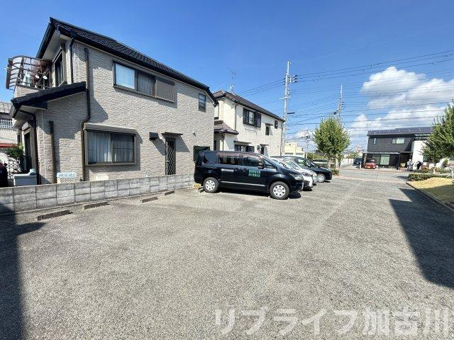 ネバーランド錦ヶ丘の駐車場