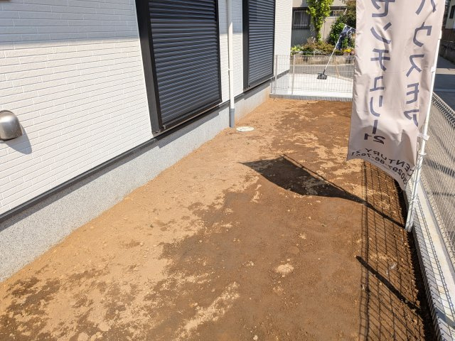 取手市野々井　01期　新築戸建ての庭