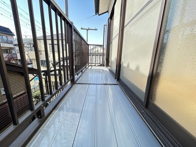 【仲介手数料無料／名古屋市中川区】名古屋市中川区東起町5丁目89　中古戸建のバルコニー