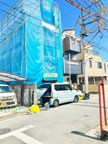 北区志茂5丁目　新築戸建　残1棟の前面道路含む現地写真|2026.04.29撮影

現地ご見学希望・資料請求などお気軽にお問い合わせ下さい！
03-5990-5201