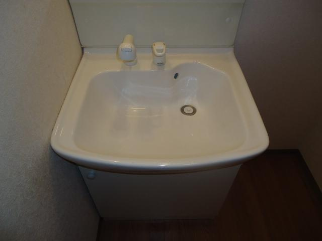 コートダジュールin桃ヶ丘Ｂ棟の洗面所|洗髪洗面化粧台