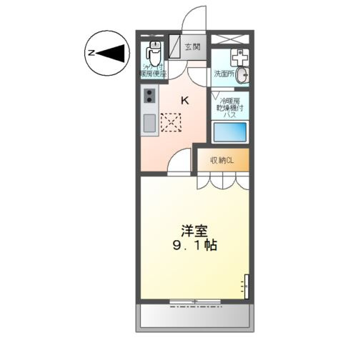 ネオ・コスモの間取り