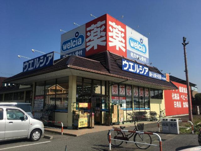 【周辺】 | グリーンパークＤ棟 | ウエルシア太田石原店まで1,082ｍ