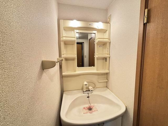 トパーズの洗面所|ゆったりとスペースのある洗面所